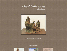 Tablet Screenshot of lloydlillie.com